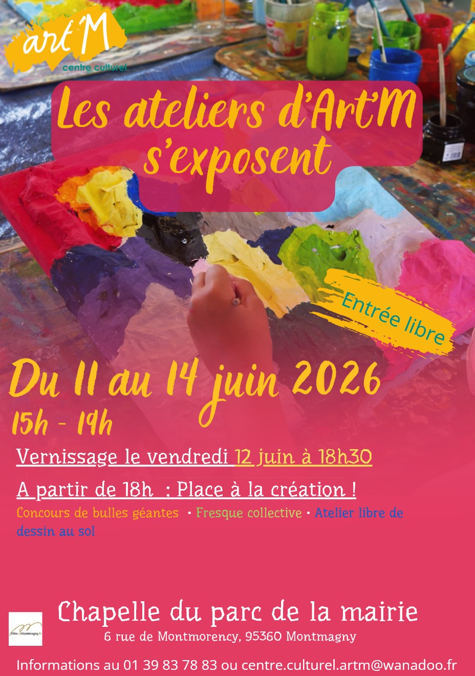 EXPO Ateliers art'M - juin 2026