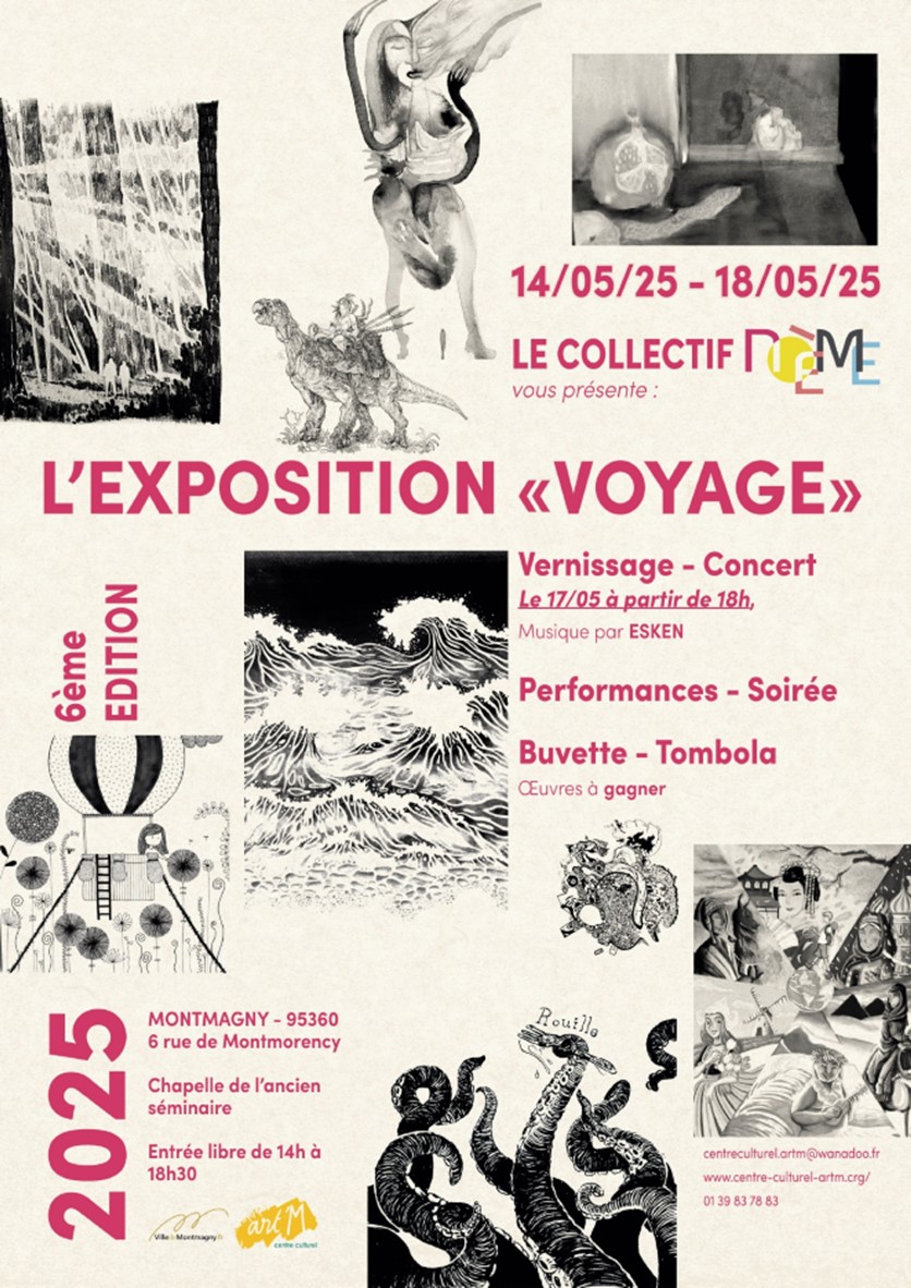 EXPO Collectif Noème - Voyage - 2025