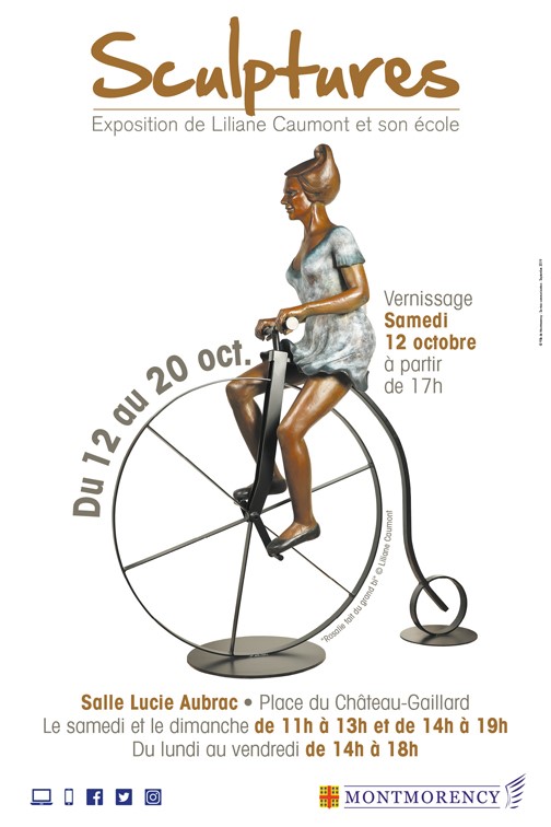 Exposition de sculptures de Liliane Caumont et des élèves de son Atelier Ecole