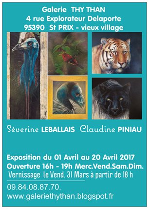 Exposition de Séverine Leballais et Claudine Piniau