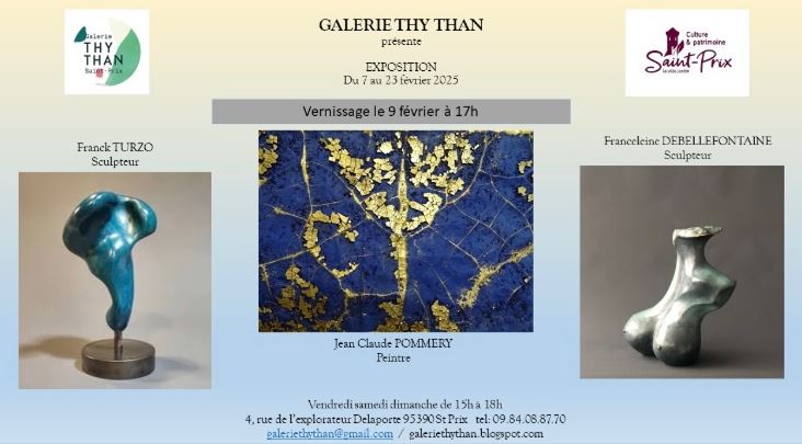 EXPO Galerie Thy Than - du 7 au 23 février 2025 