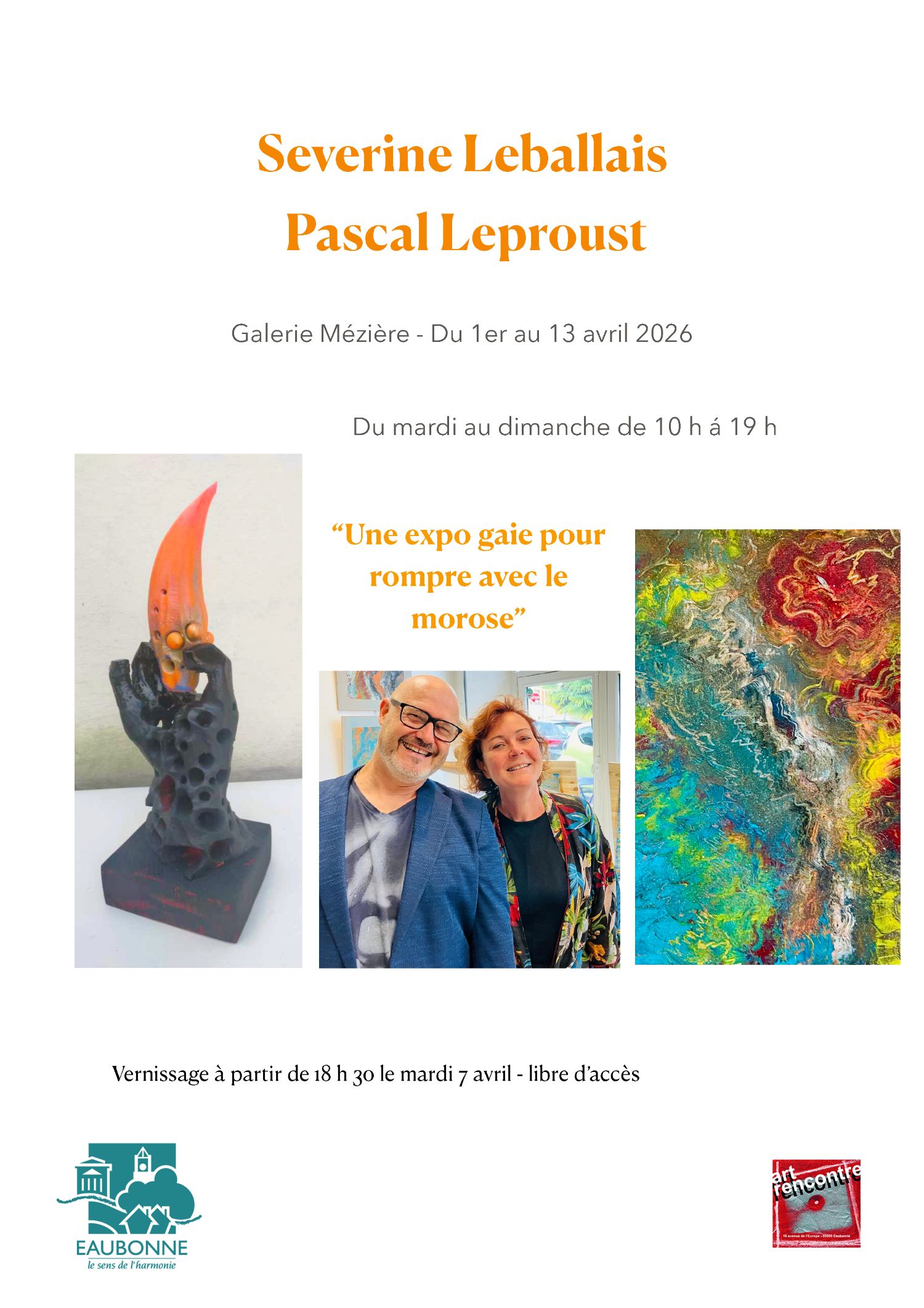 EXPO S&eacute;verine Leballais et Pascal Proust
