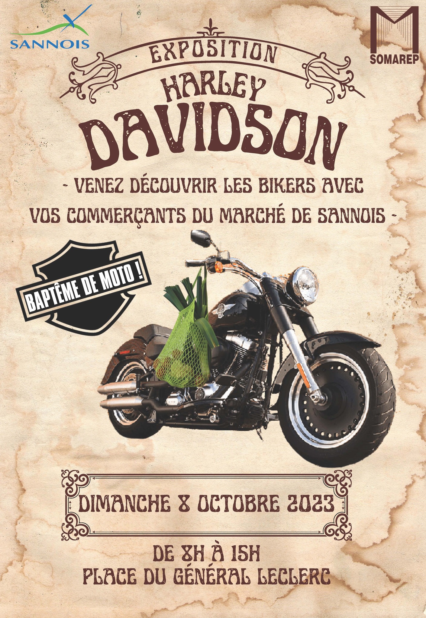 Exposition Harley Davidson - Sannois