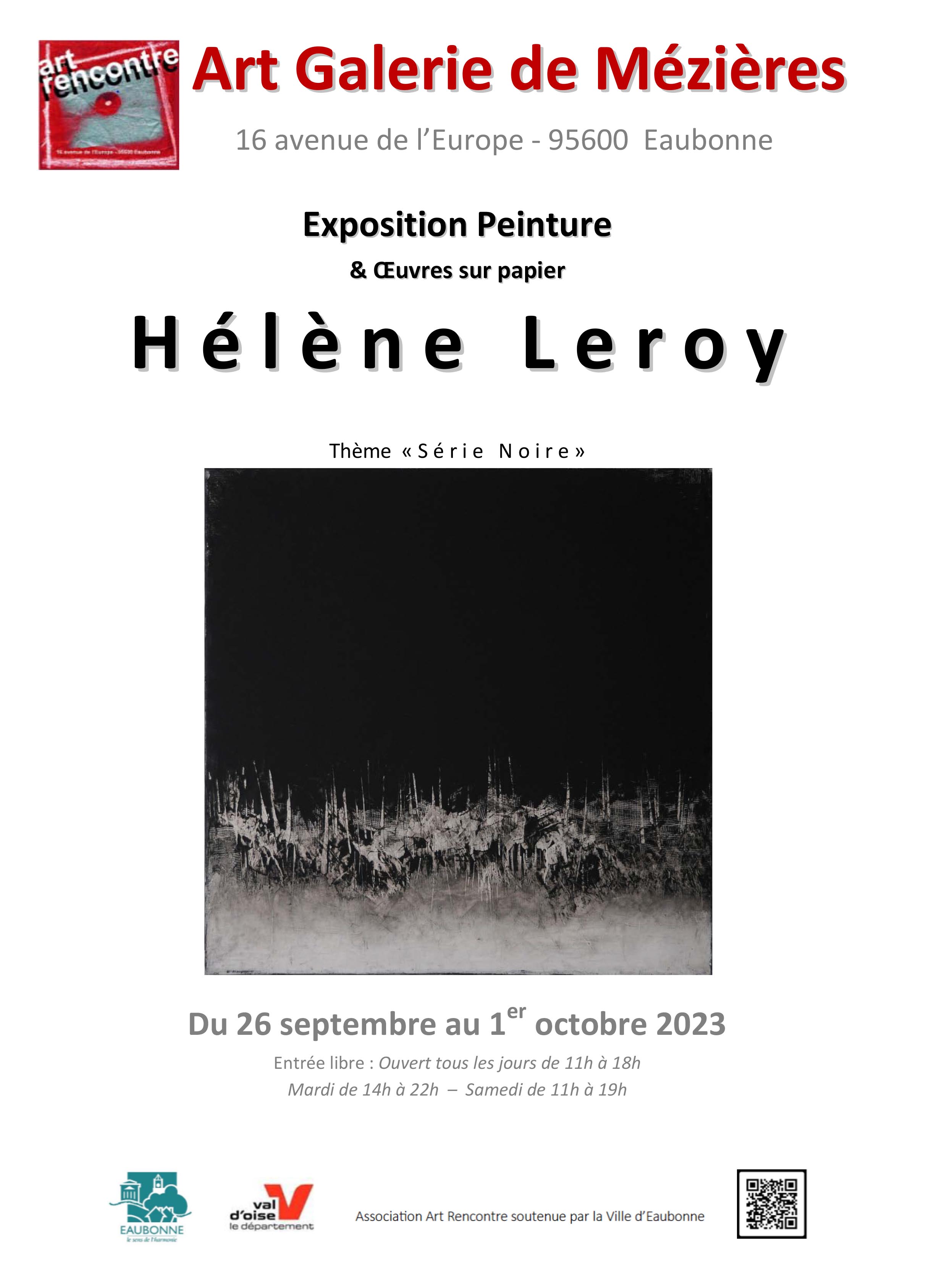 Exposition de Hélène Leroy - Eaubonne