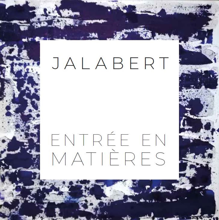 JALABERT Entrée en matières