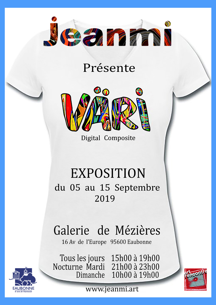 Exposition de Jeanmi - Eaubonne du 5 au 15 septembre 2019