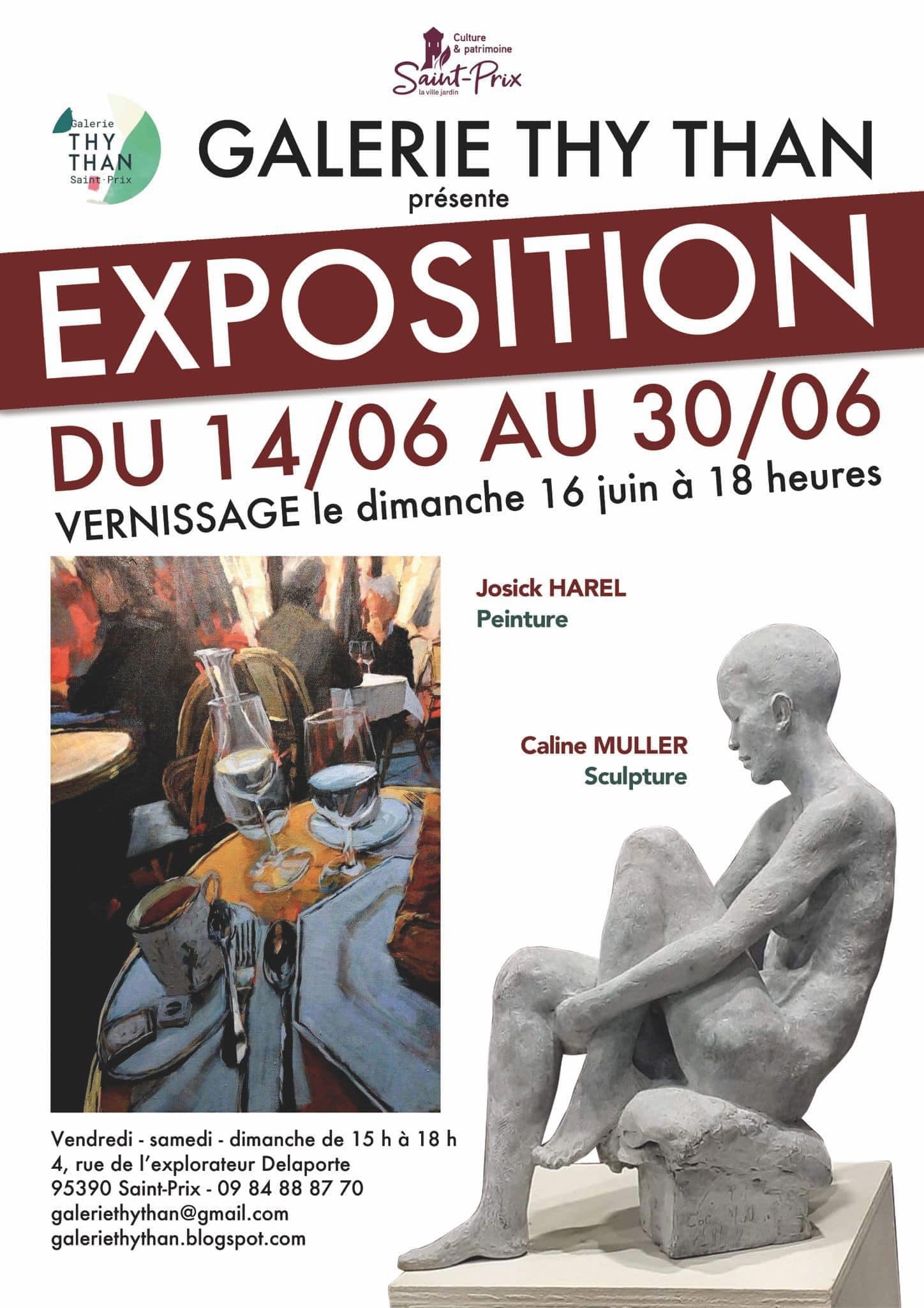 EXPO de Josick Harel et Caline Muller