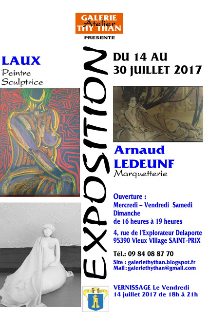 Exposition de Laux et Arnaud Ledeunf