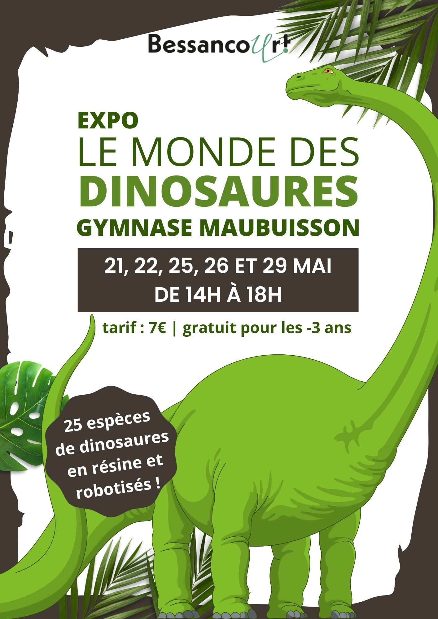 EXPO Le monde des dinosaures