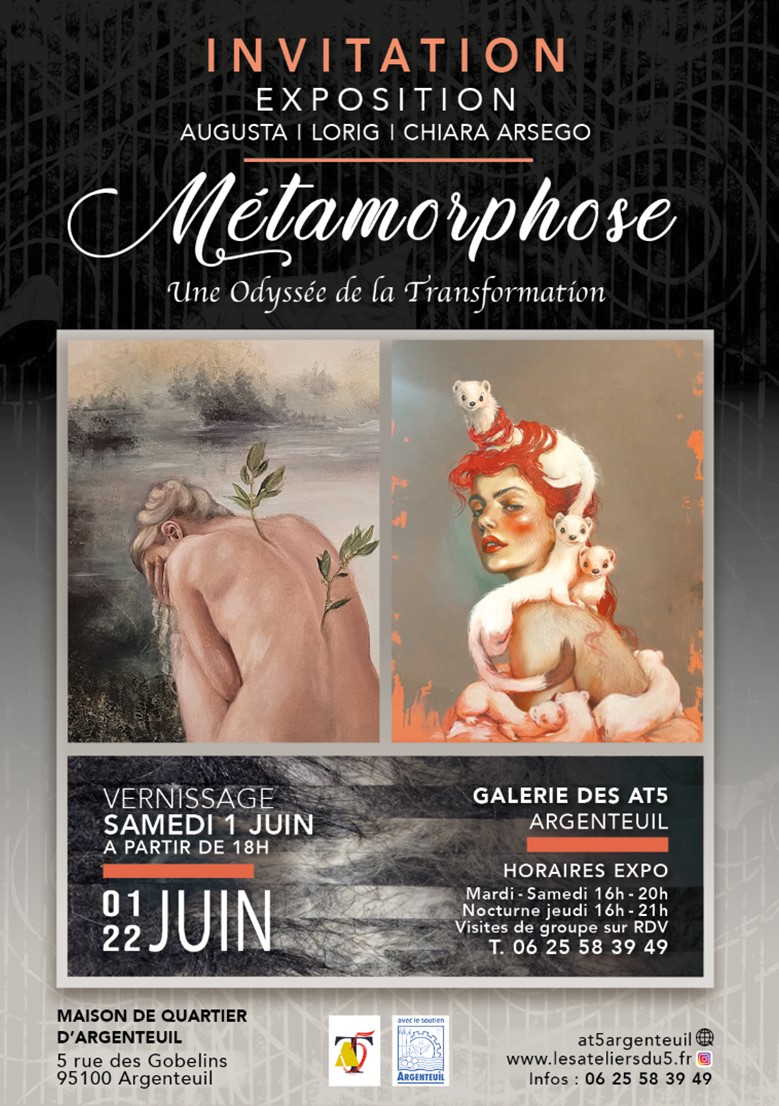 EXPO Métamorphose - Galerie AT5 Argenteuil