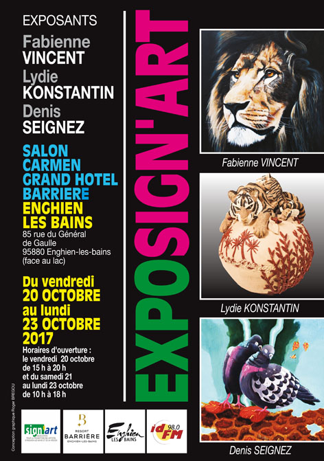 Exposition SIGN'ART 2017 octobre