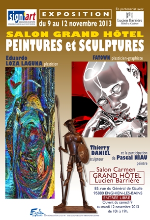 exposition salon grand hotel novembre 2013