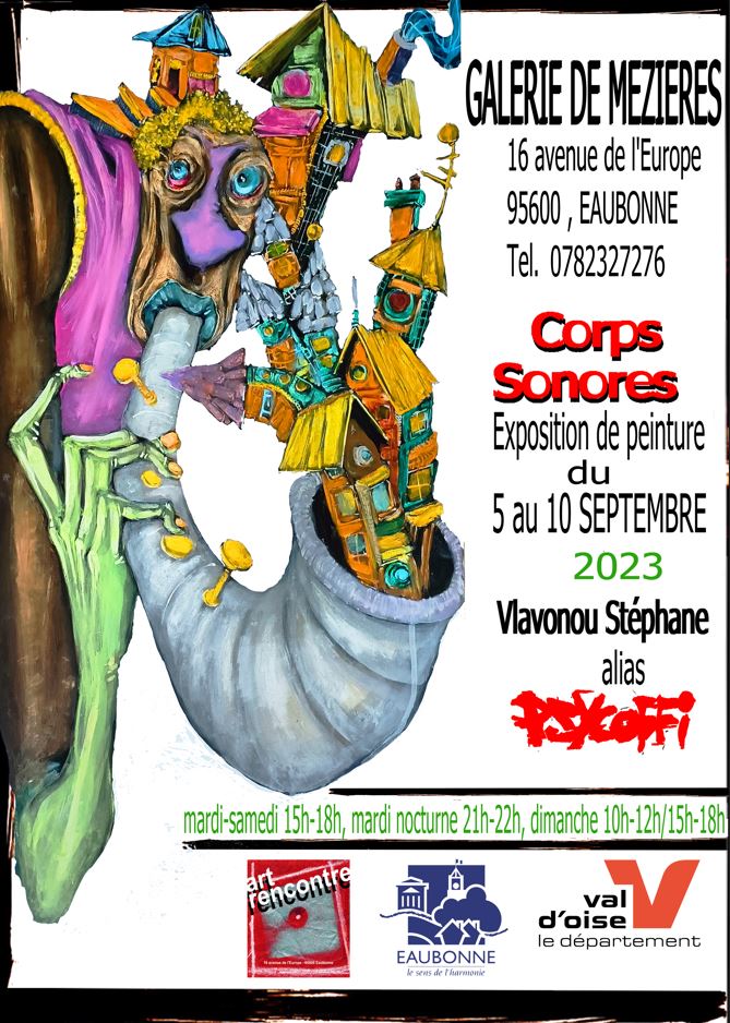 Exposition de Stéphane Vlavonou - Eaubonne 2023