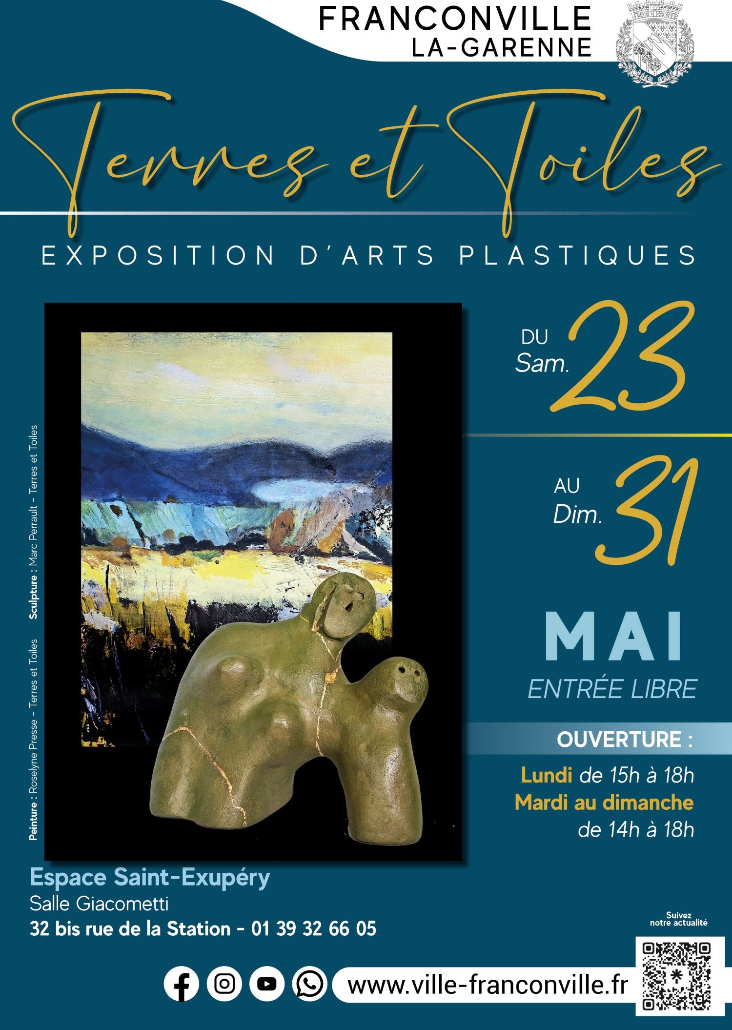 EXPO Terres et Toiles Franconville - 2026