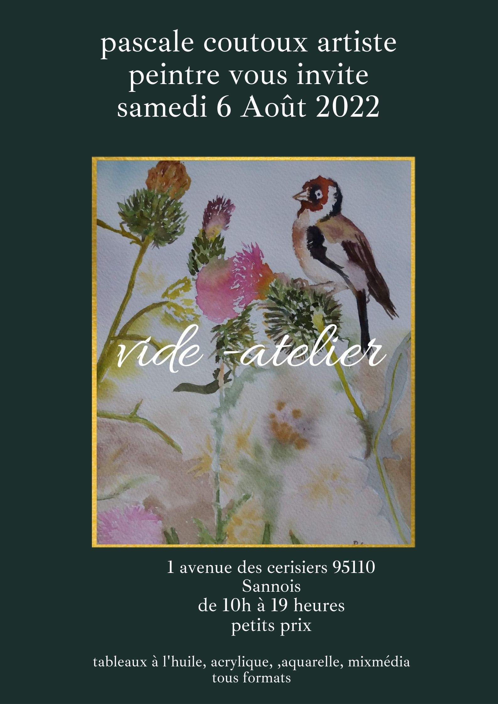 Vide atelier Pascale Coutoux