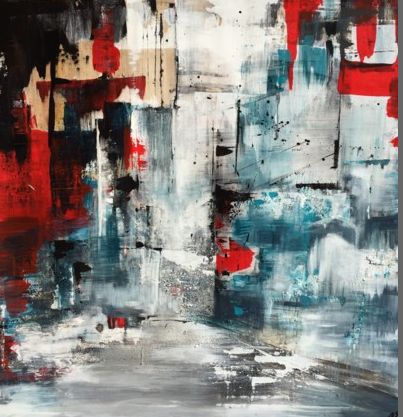 Peinture de Virginie Hoyaux