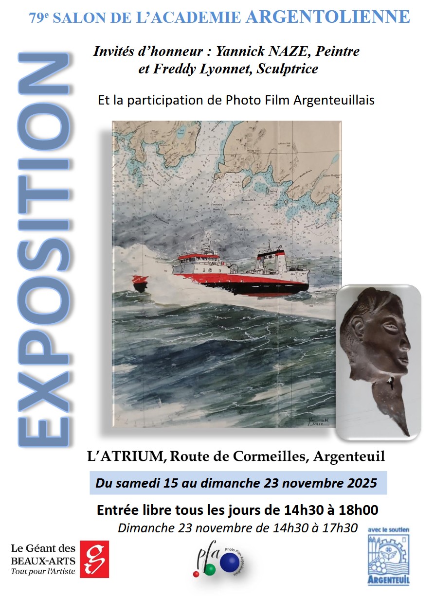 Salon de l'Académie argentolienne - 2025 Salon de l'Académie argentolienne - 2025