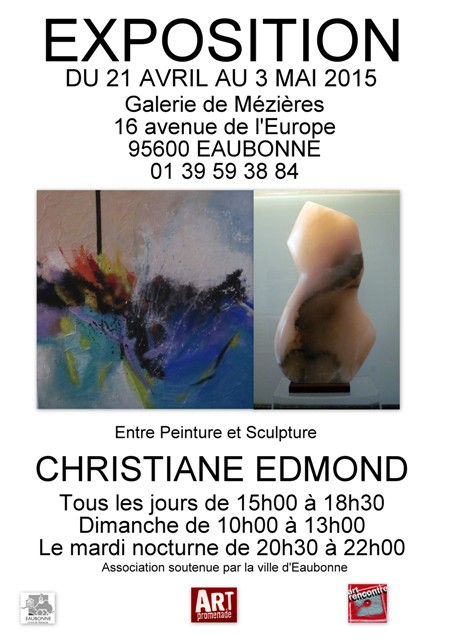 EXPOSITION CHRISTIANE EDMOND EAUBONNE
