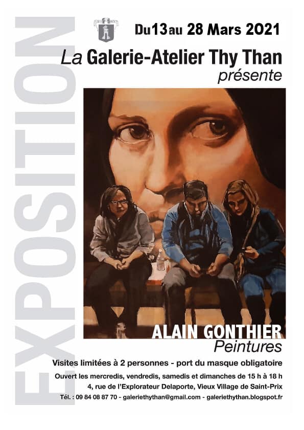 Exposition de Alain Gonthier -Saint-Prix