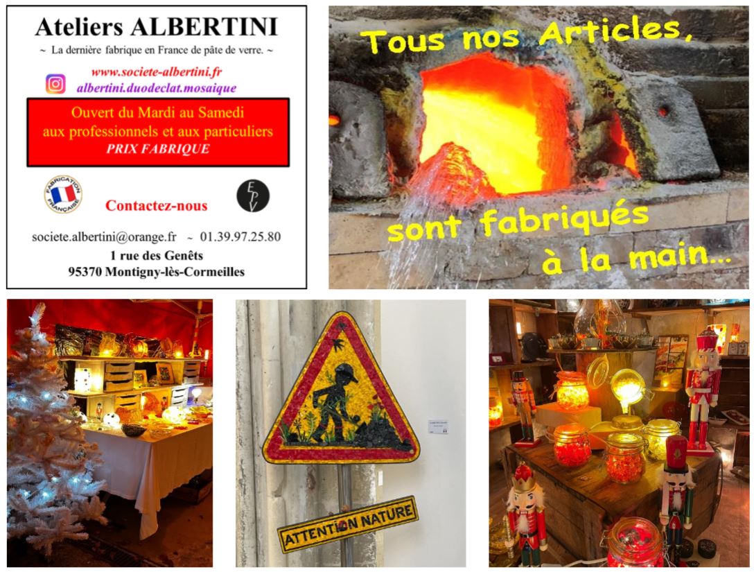 Noël en verre - Ateliers Albertini - 2024