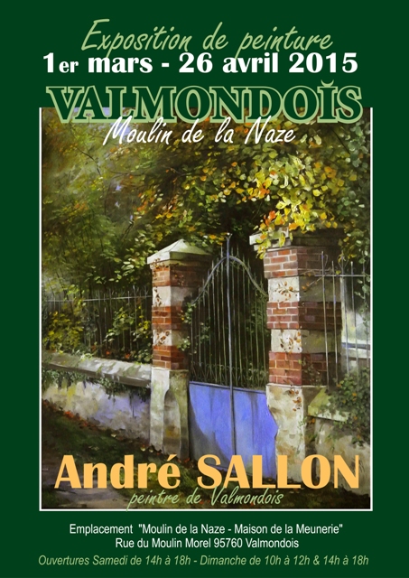 Exposition André Sallon à Valmondois