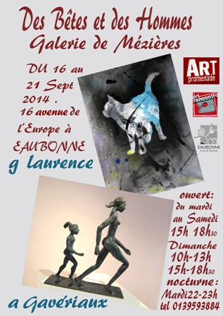 expo ANI GAVERIAUX et GERARD LAURENCE 