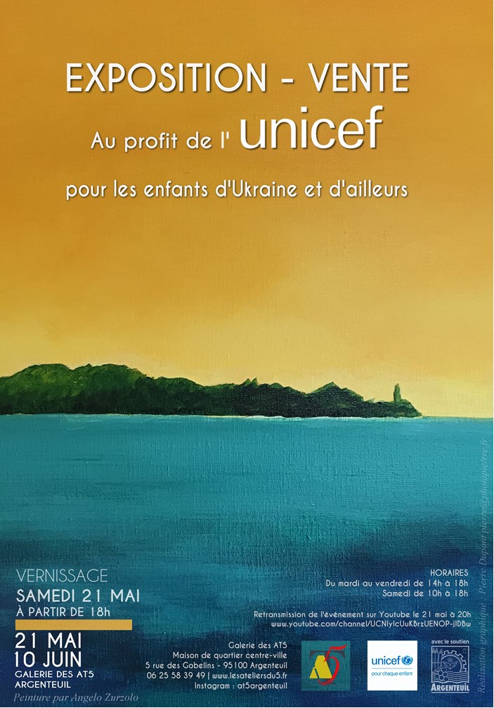 Exposition vente unicef - Argenteuil - 2022