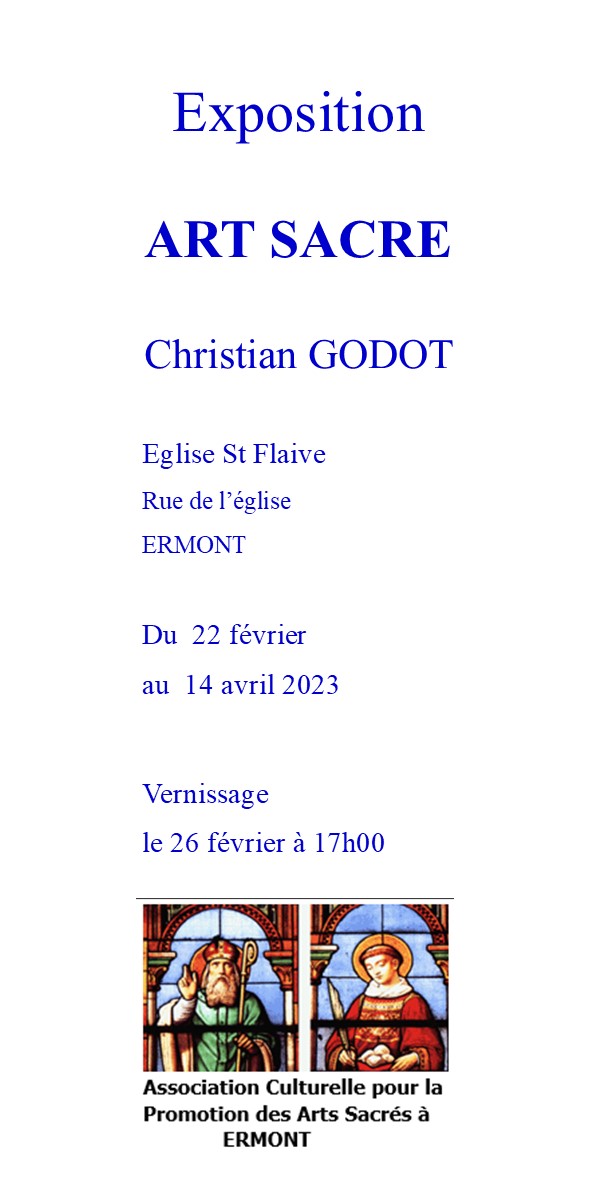 Exposition de Christian Godot - Art sacré