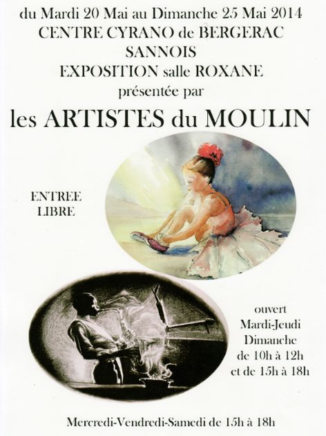 expo des artistes du moulin