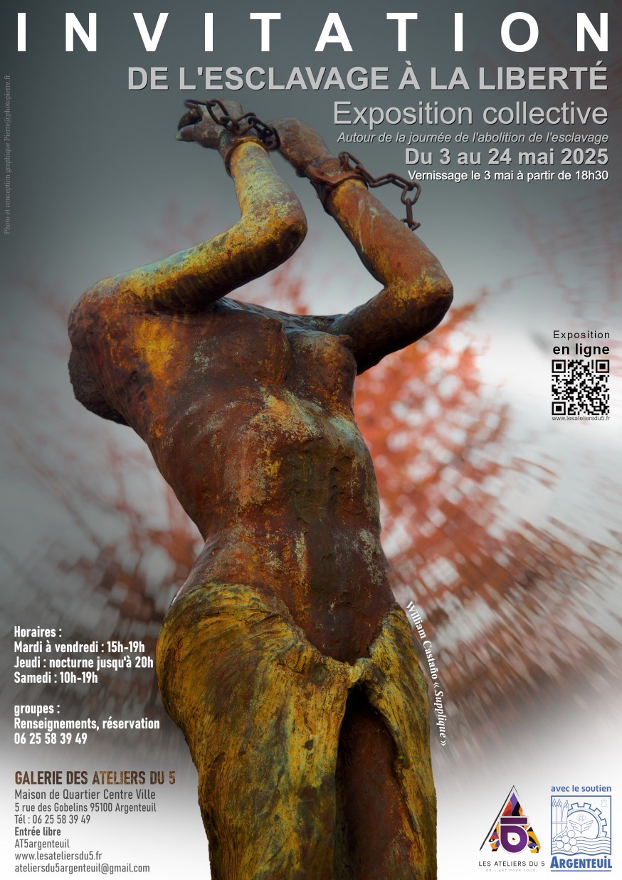 Exposition De l'esclavage à la liberté - Argenteuil