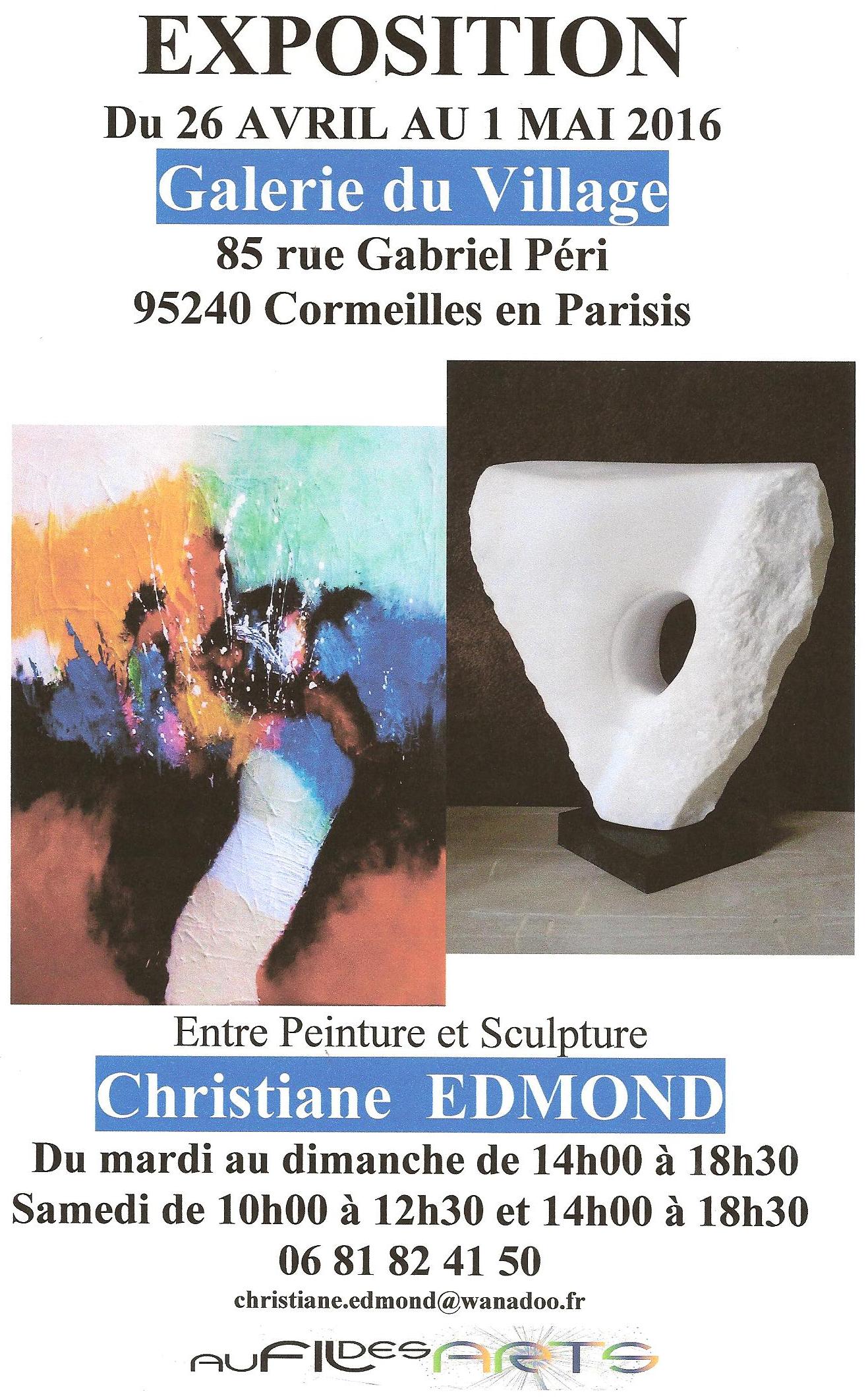 Exposition de Christiane Edmond à Cormeilles-en-Parisis