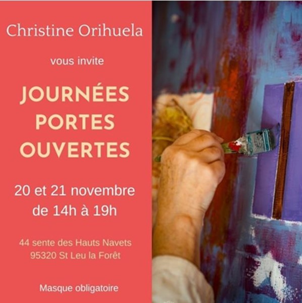 Porte Ouverte de l'atelier de Christine Orihuela