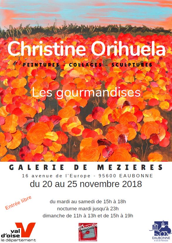 Exposition de Christine Orihuela - Les gourmandises