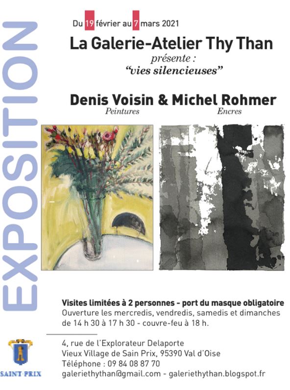 Exposition de Denis Voisin et Michel Rohmer