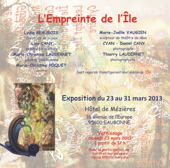 empreinte de l'île - EXPOSITION EAUBONNE