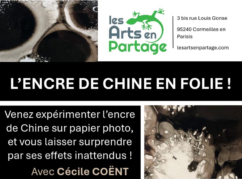 Les Arts en partage - encre de Chine