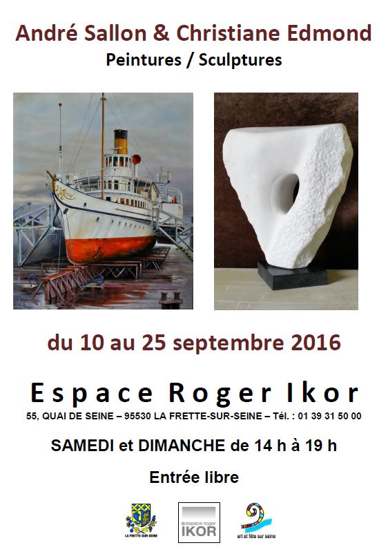 Expoistion de Christiane Sallon et André Sallon