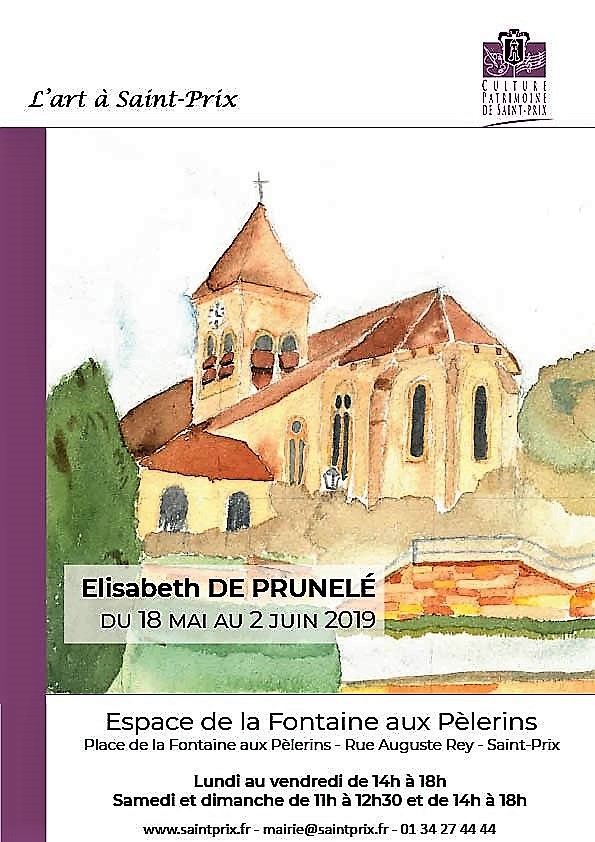 Exposition d'Elisabeth de Prunelé