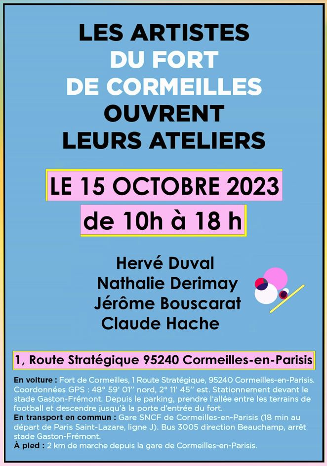 Exposition artistes Fort de Cormeilles 2023