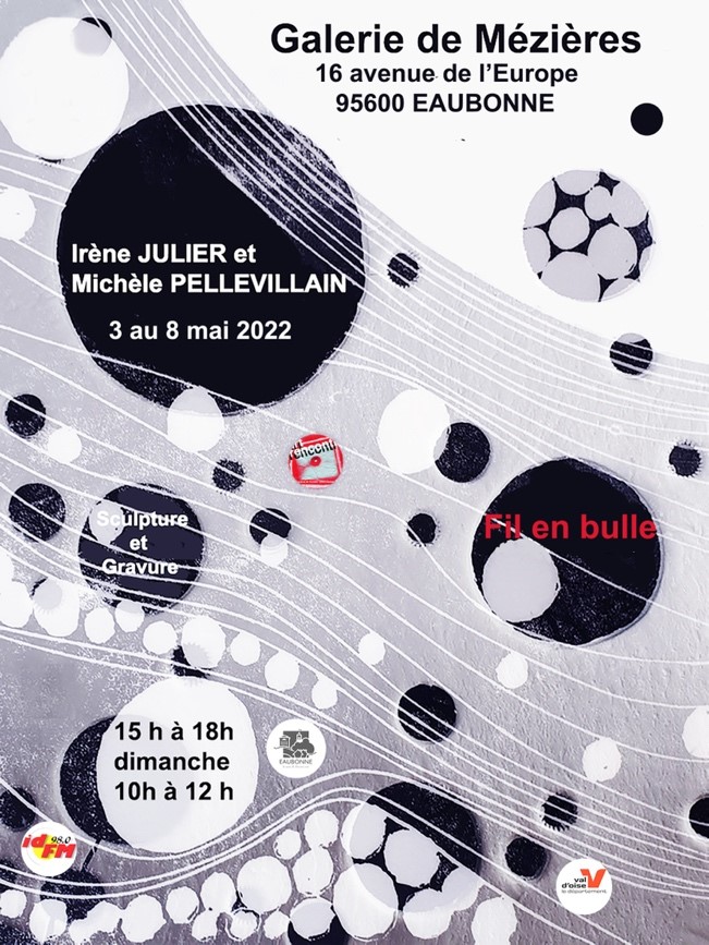 Expo d'Irène Julier et Michèle Pellevillain