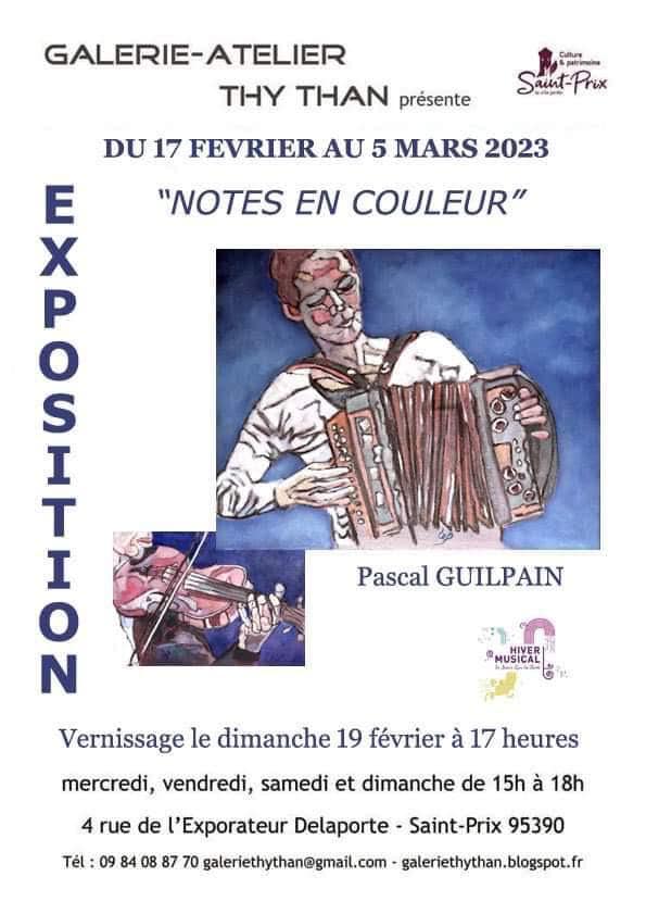 Exposition de Pascal Guilpain - Galerie Thy Than