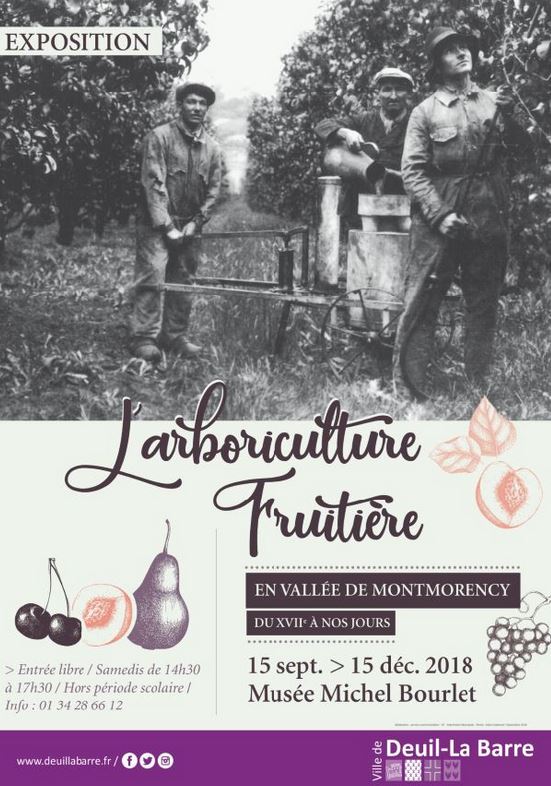 Exposition L'ARBORICULTURE FRUITIERE EN VALLEE DE MONTMORENCY