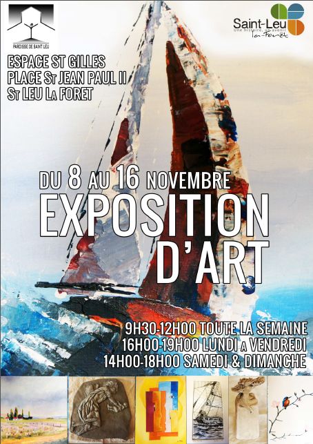EXPOSITION D'ART - DU 8 AU 16 NOVEMBRE 2014