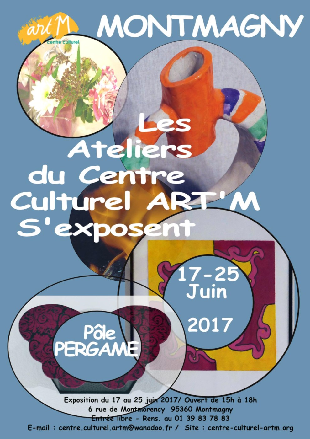 Exposition des ateliers d'art'M 2017