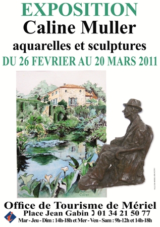 Exposition de Caline Muller à Mériel