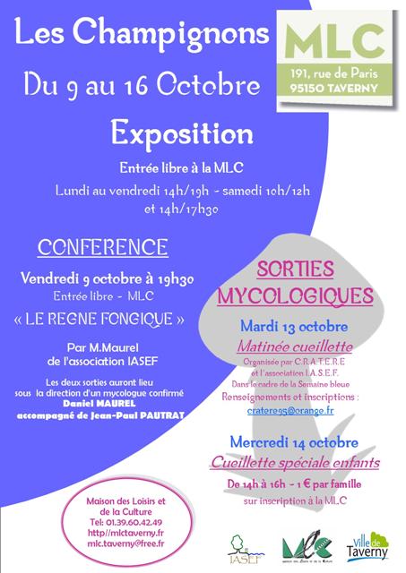 expo sur les champignons