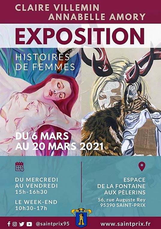 Exposition HISTOIRES DE FEMMES à Saint-Prix