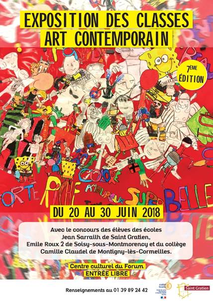 Exposition des classes Art Contemporain