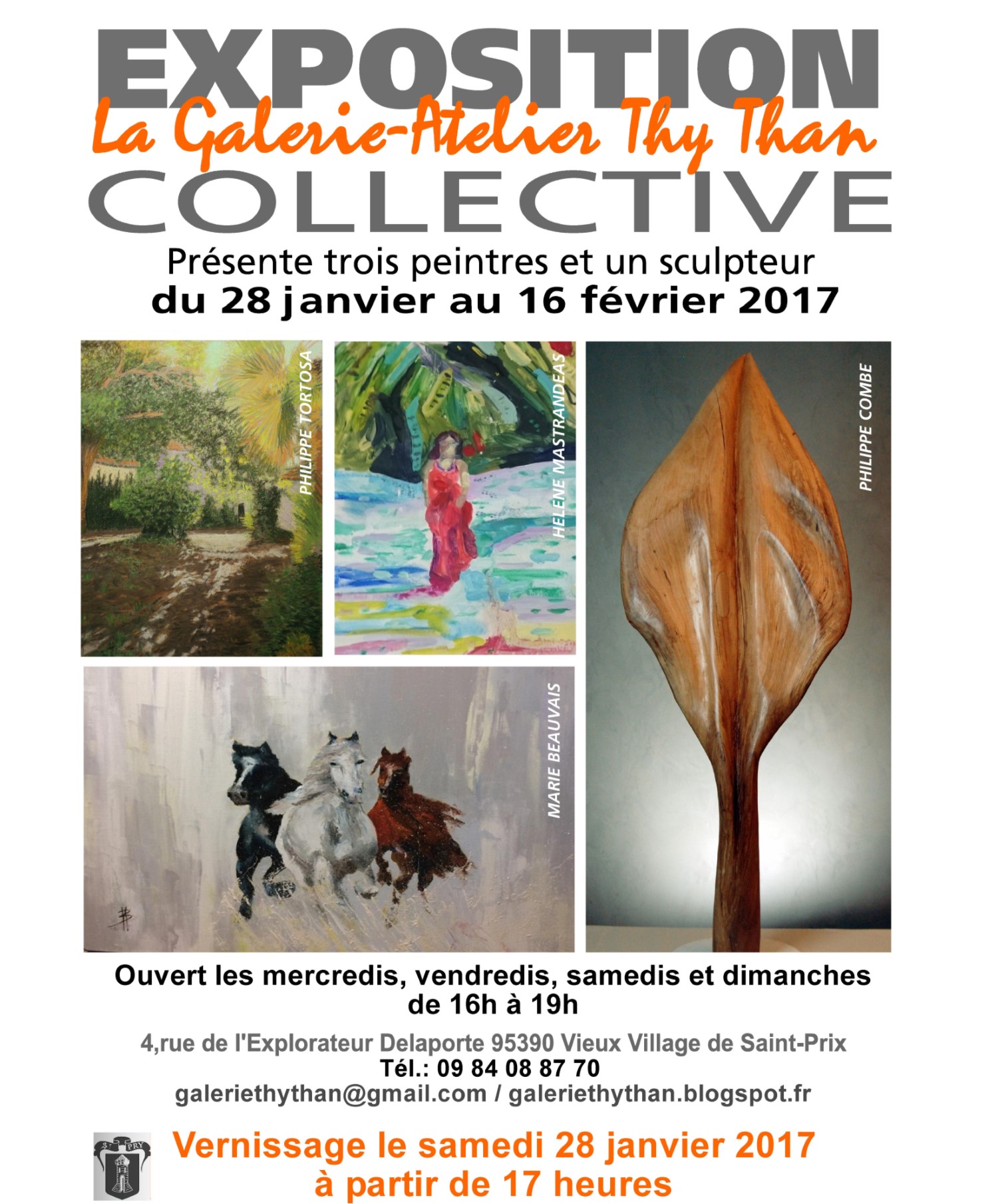 Exposition à Saint-Prix