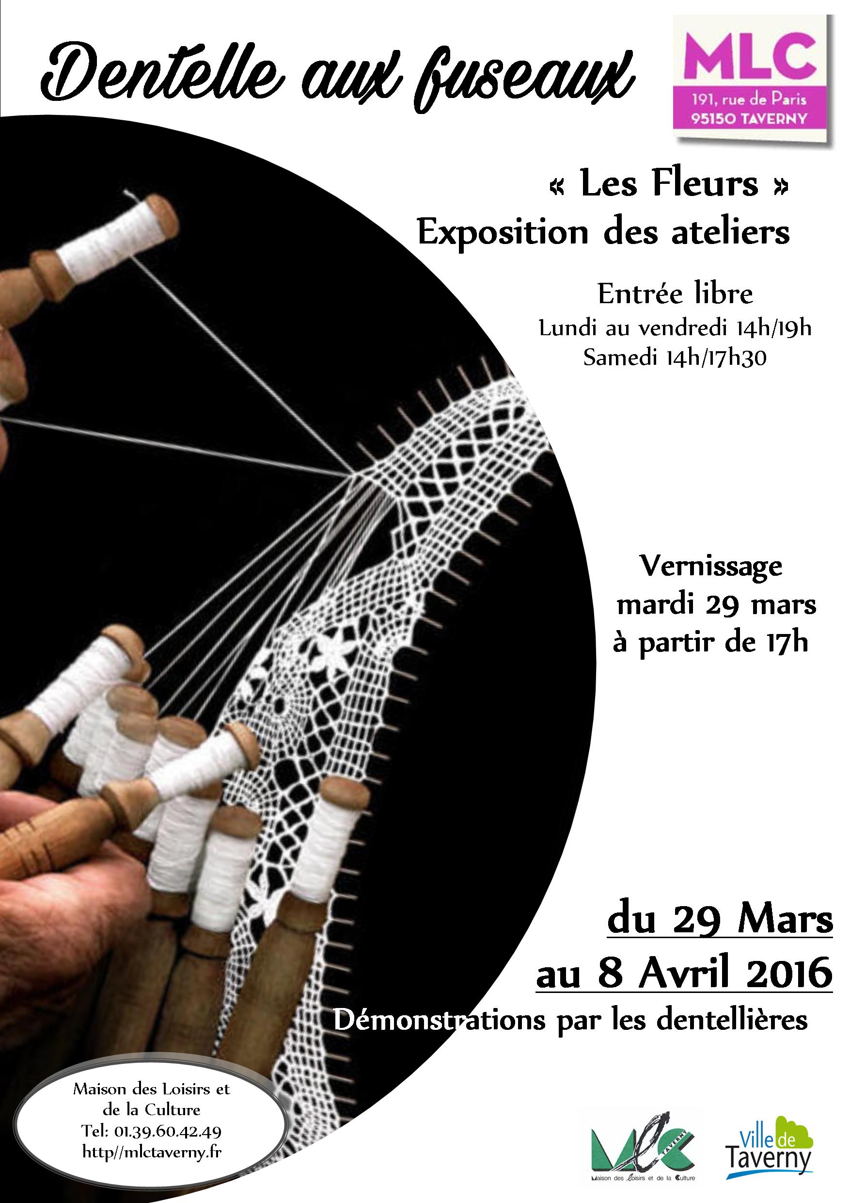 exposition dentellières aux fuseaux